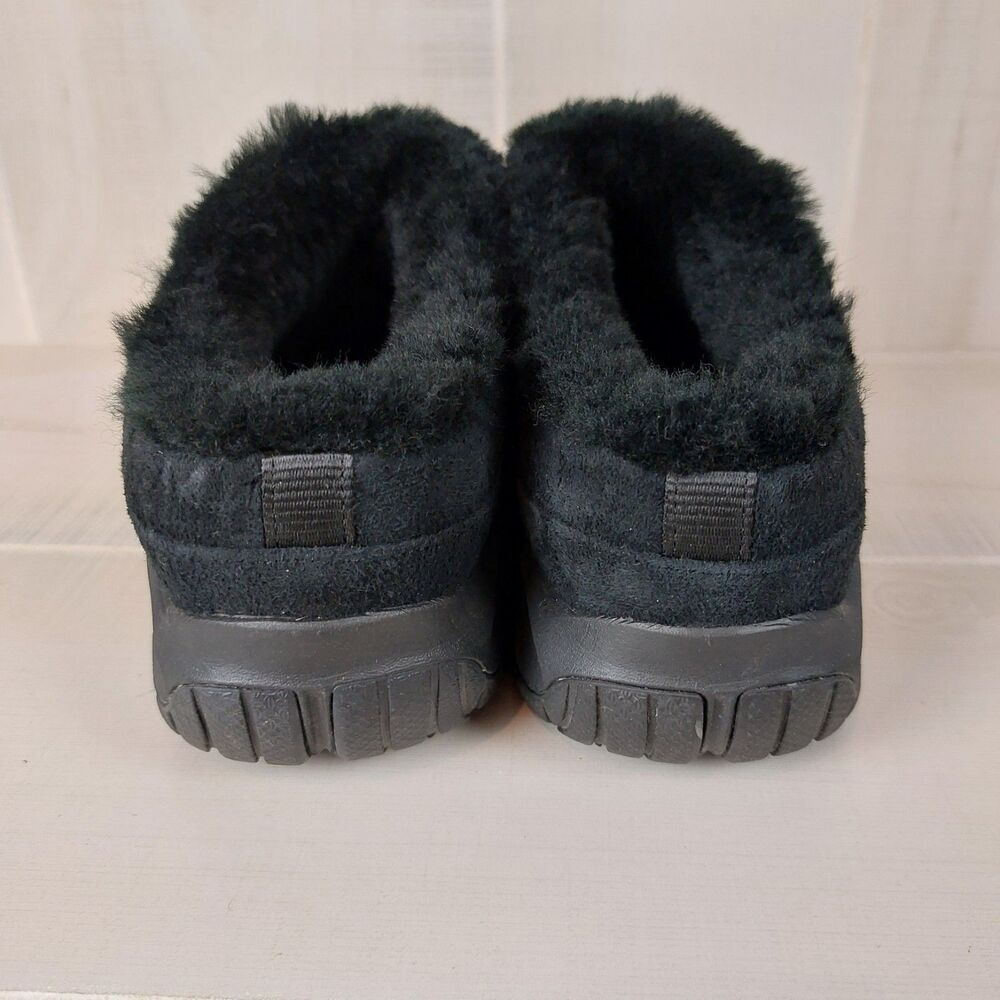 Merrell Encore Ice 4 Black Suede Fleece Lined Slip-on Clogs Women Size 9 J598840 - Picture 6 of 8